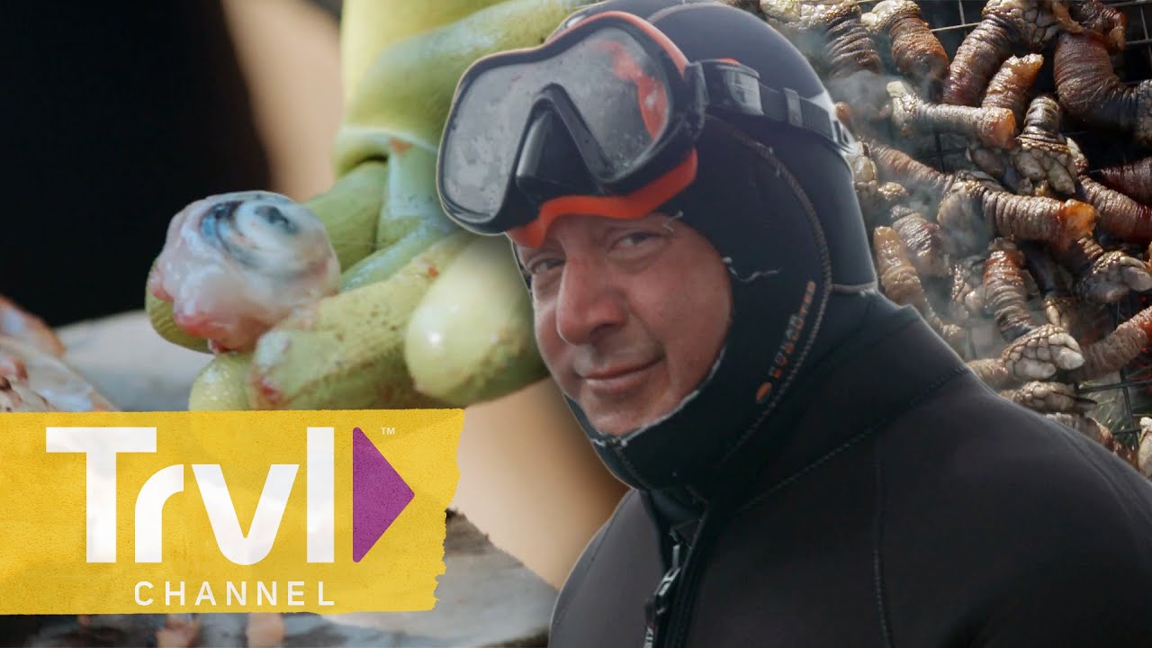 The WILDEST Food Along the Lewis & Clark Trail | Bizarre Foods with Andrew Zimmern | Travel Channel