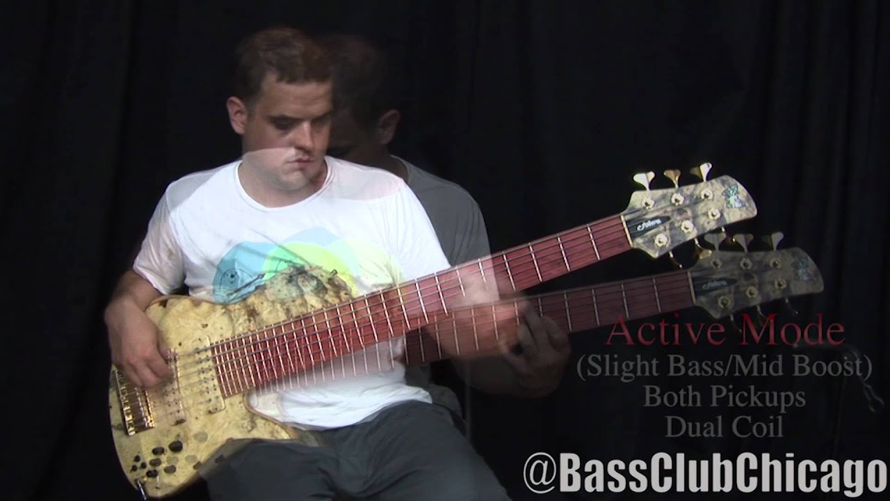 Fodera Emperor II Elite 6 String Bass Demo by Bass Club Chicago