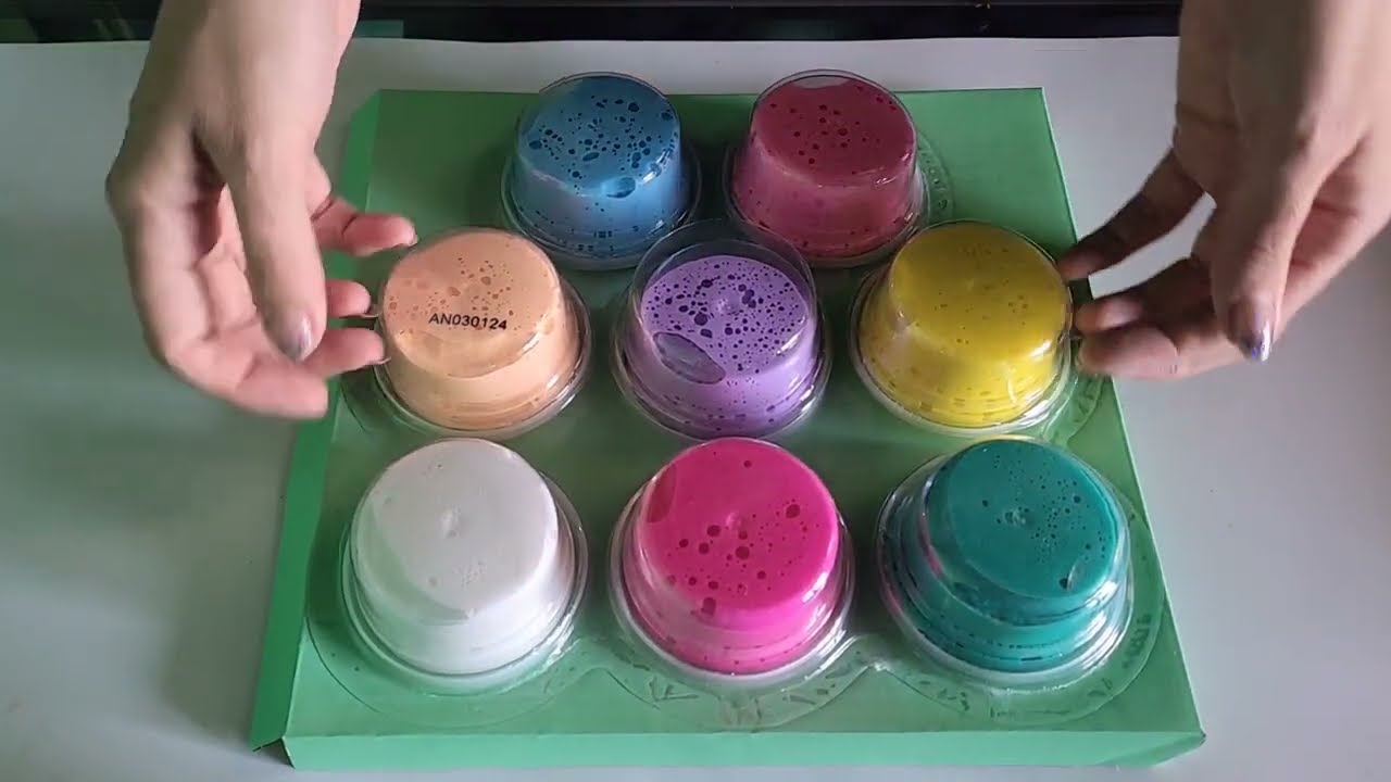 ✨ Satisfying Butter Puff Marshmallow Clay ASMR | Sticky Tapping & Slime Sounds 🎧