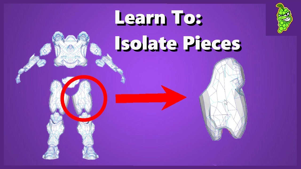 How To: Separate Individual Pieces of Armor for Pepakura Designer