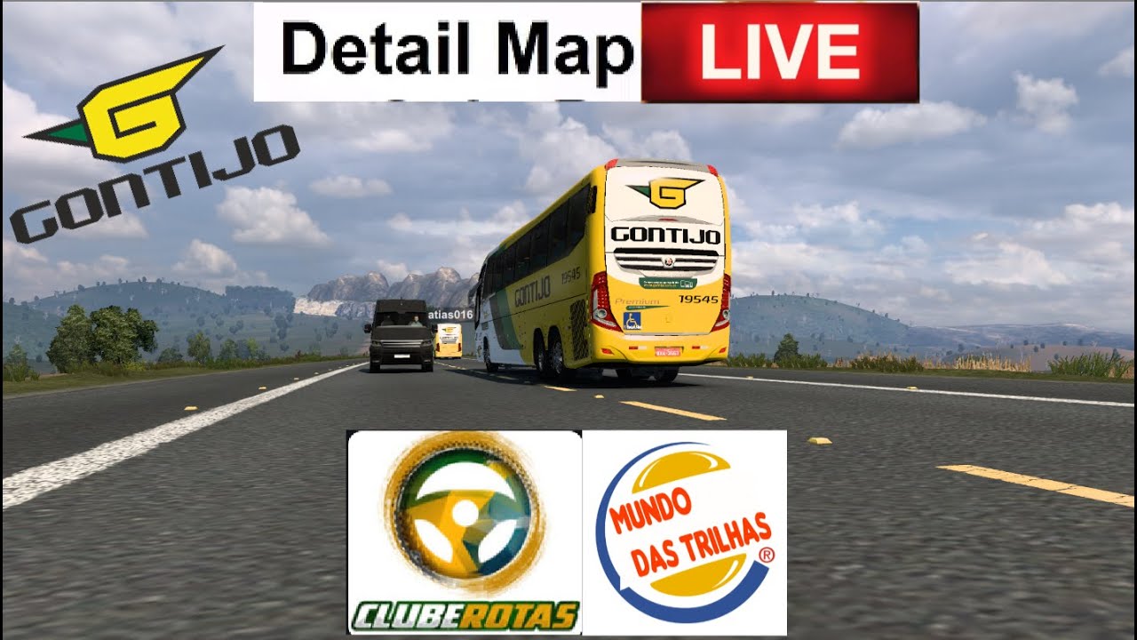 GUARAPARI PARA O RIO DE JANEIRO  /G 8 1800 DD /  MAPA  EAA  / EURO TRUCK 2, BORA VIAJAR !
