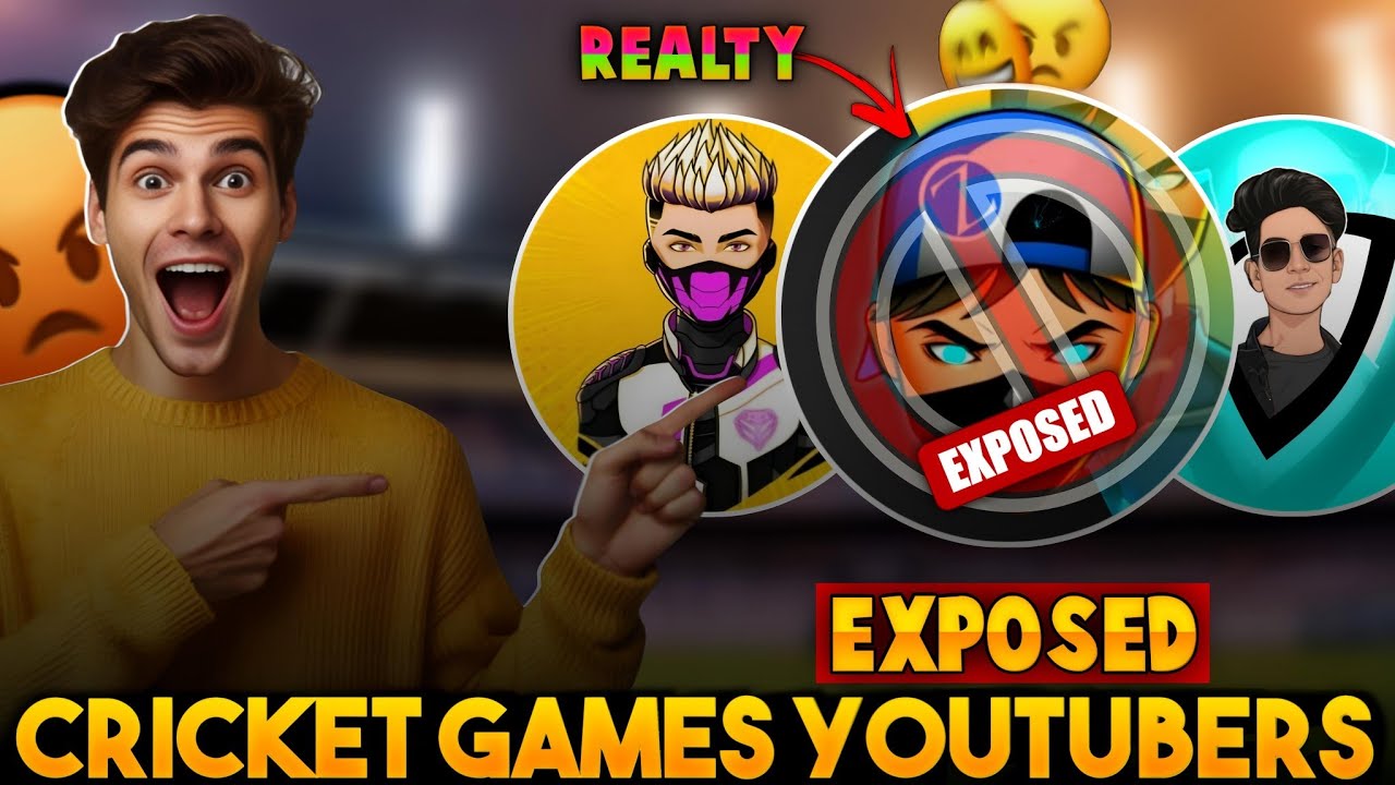 Exposed Chhapari Cricket Games YouTubers | Thunder Gaming , Technical Starji Kalla More |