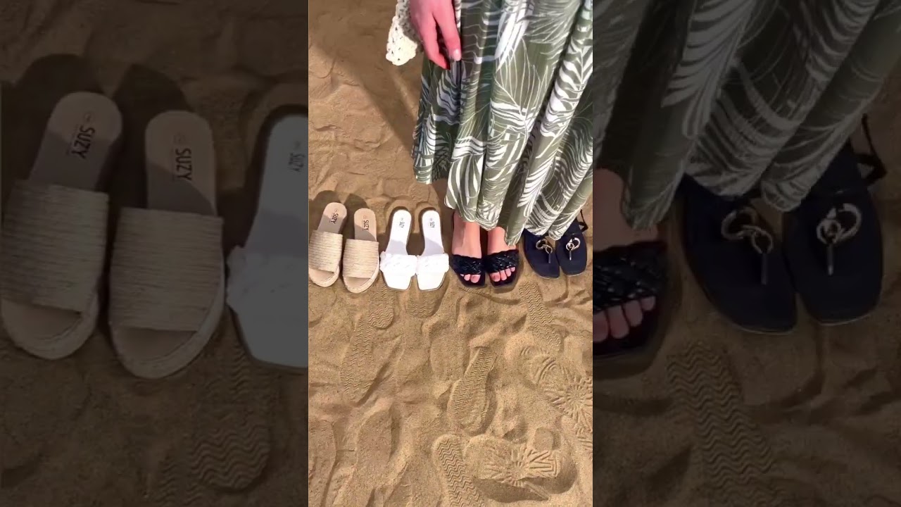 AFFORDABLE SUMMER SANDALS 👡  SANDALES D'ÉTÉ ABORDABLES 