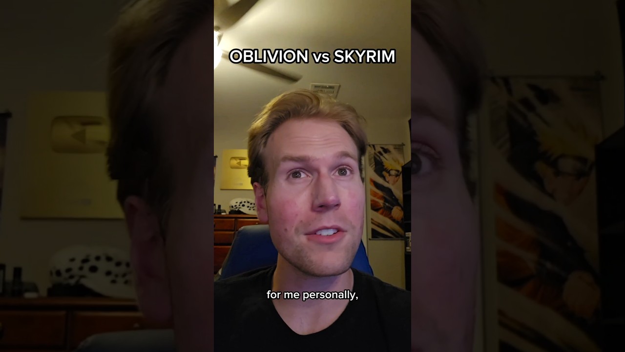 ОБЛИВИОН против СКАЙРИМА #шорты