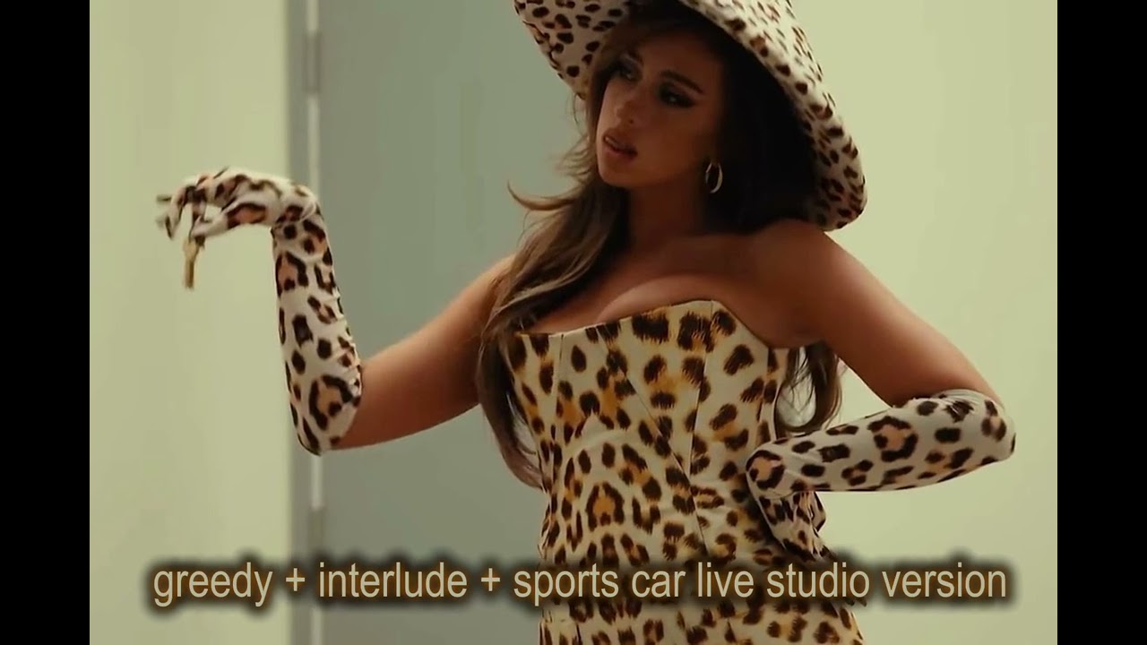 Greedy + Interlude + Sports car - Live Studio Version - Miss Possesive Tour | Tate McRae