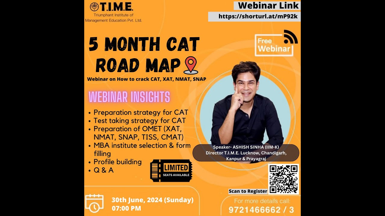 5 MONTH CAT ROADMAP BY ASHISH SIR (IIM-K) 30th Jun