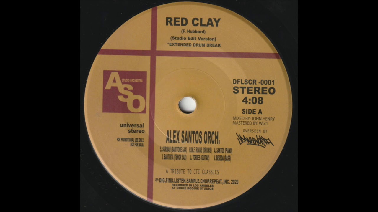 Alex Santos Orchestra - Red Clay