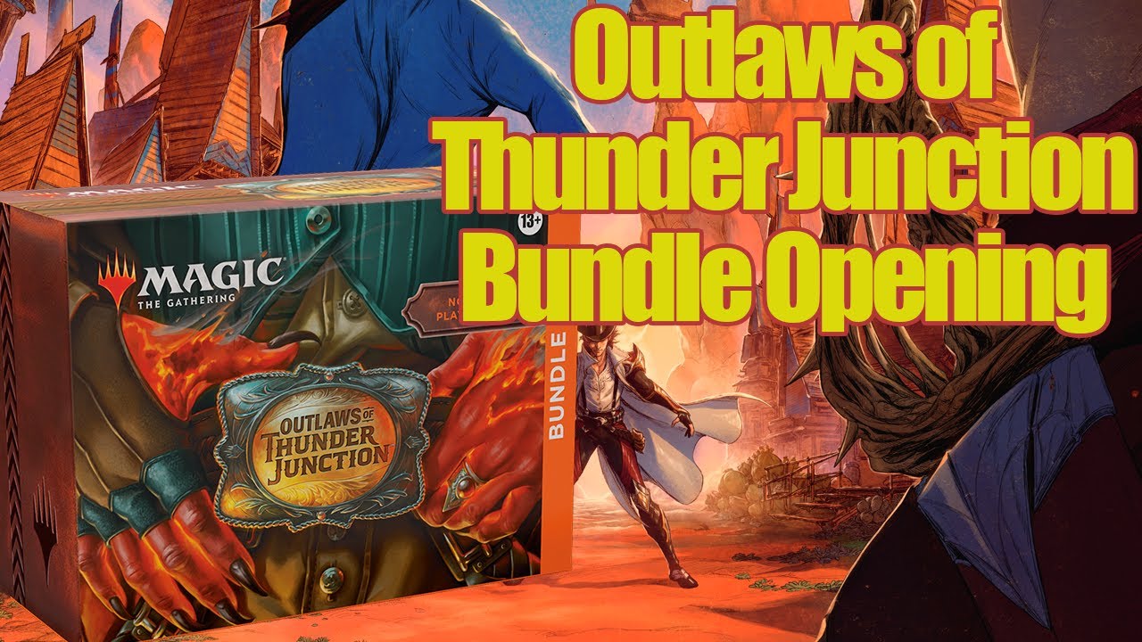 Outlaws Of Thunder Junction Bundle Opening MTG