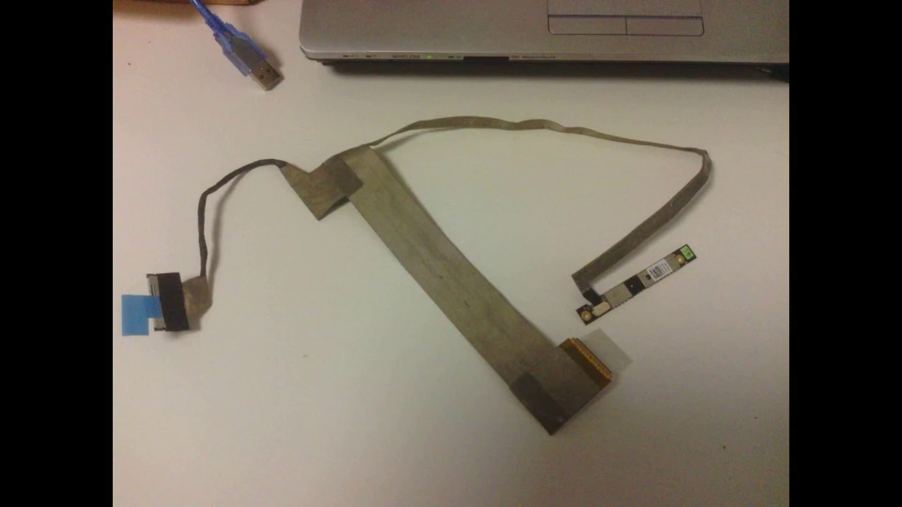 Reciclar webcam de laptop reconvertido en USB