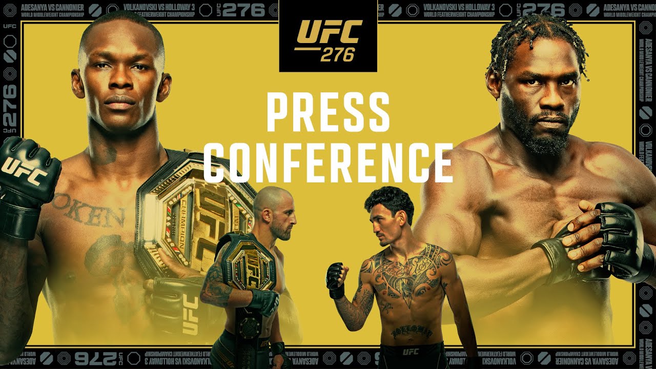 UFC 276: пресс-конференция перед боем