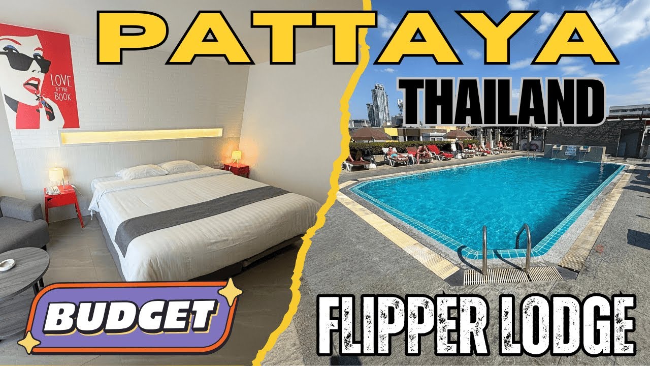 Обзор бюджетного пляжного отеля Flipper Lodge в центральной Паттайе, Таиланд, на 2026 год.