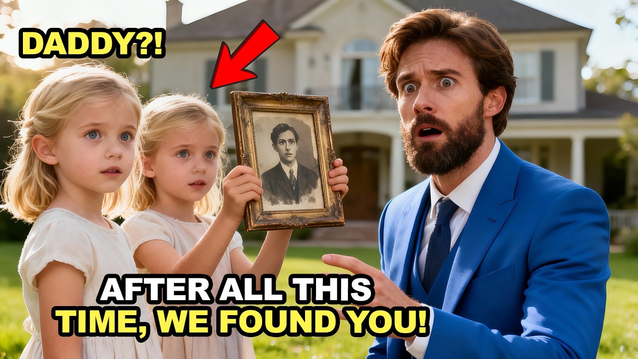 YOUNG BILLIONAIRE CEO FINDS POOR TWIN GIRLS CALLING HIM DAD — ONE PHOTO SHATTERS HIM