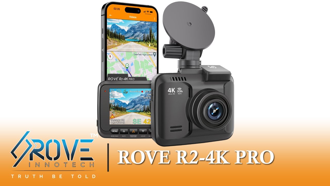 Introducing ROVE R2-4K PRO Dash Cam | Official Video