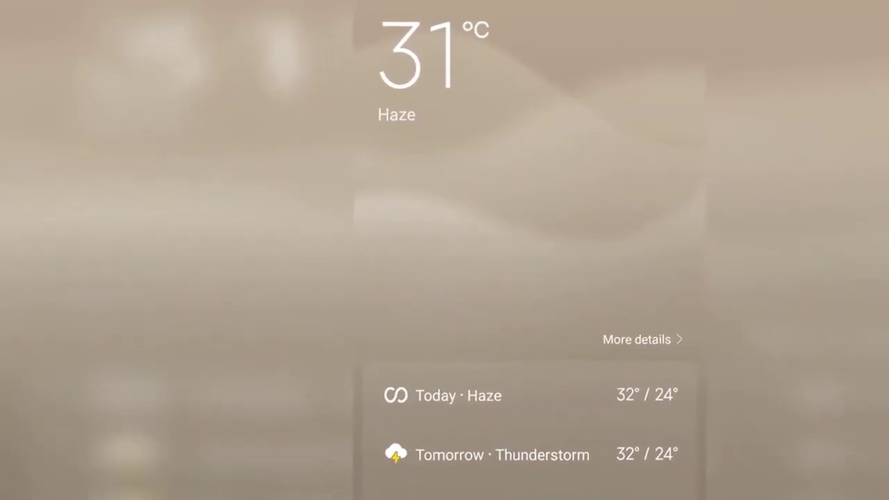Xiaomi weather alarm music - Haze 1