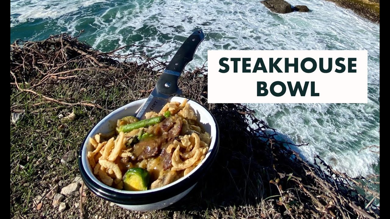Steakhouse Bowl | Trail Tested | Fast, Easy Backpacking Meals | Camping | Hiking |