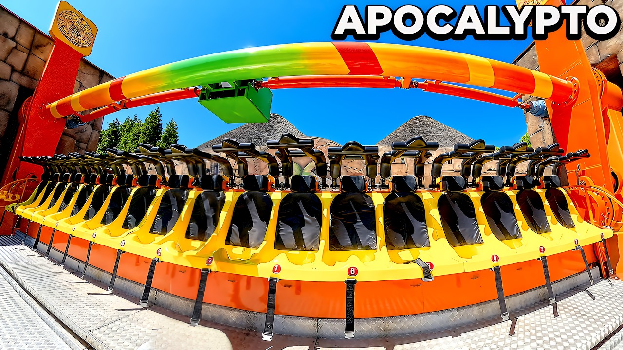 Apocalypto - Energylandia 2025 (4K) (POV) (Zator, Polska) Insta360 X5
