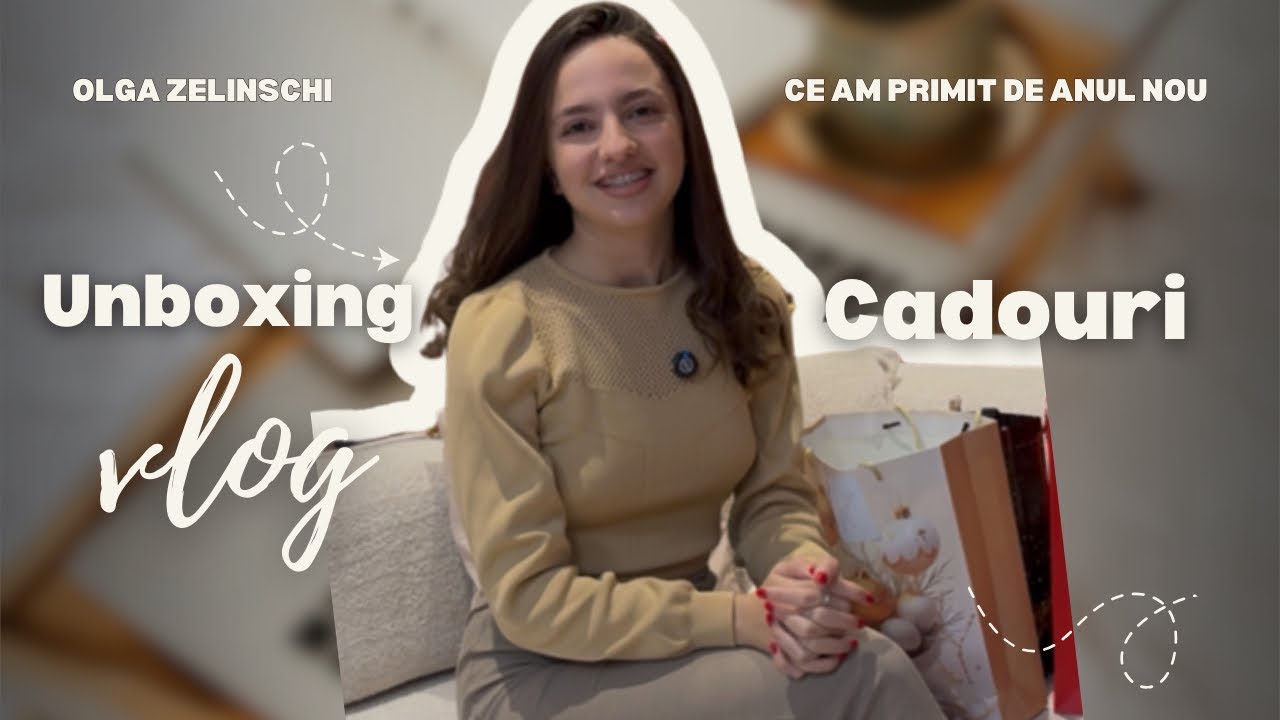 Umboxing cadouri de anul nou/cum am sărbătorit? Ce cadouri am primit de la familie.