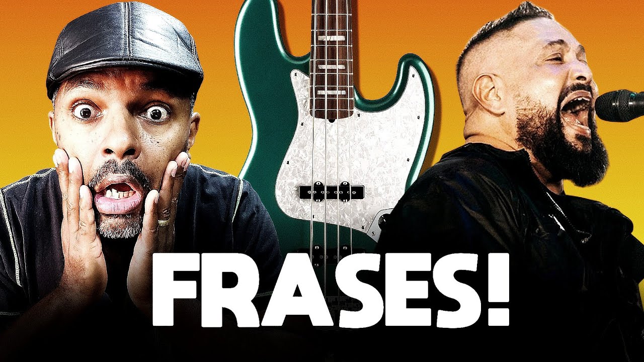 Criando frases no contrabaixo (fácil p/ aplicar em qualquer louvor 🎸🔥)
