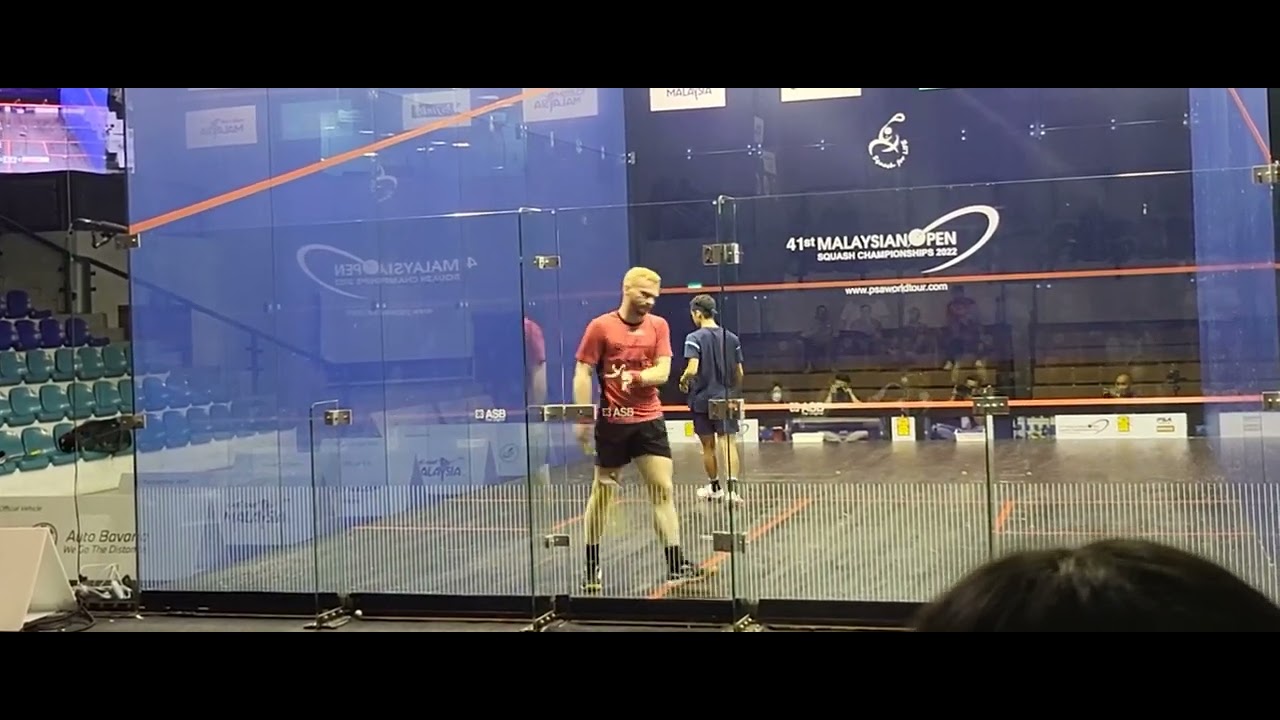 S.Ep 287 Joel Makin v Eain Yow, Part 1, Squash Malaysia Open, 2022