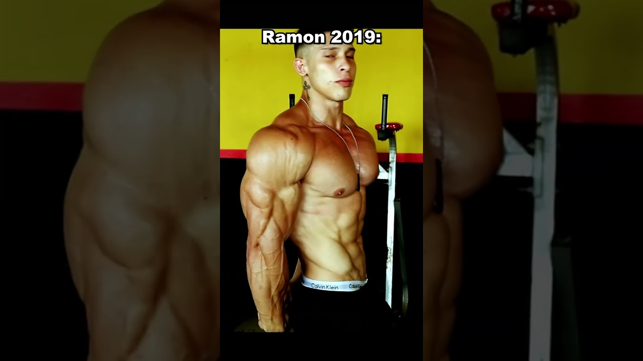 Ramon Dino Evolu&ccedil;&atilde;o🦖  || Four years body transformation (Next MrOlympia Winer?)