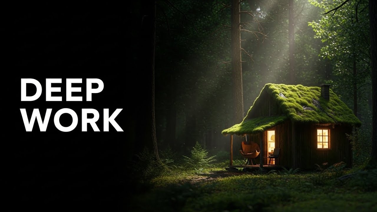 Deep Work Ambient Electronic Music for Focus, Productivity & Long Sessions (1 Hour)