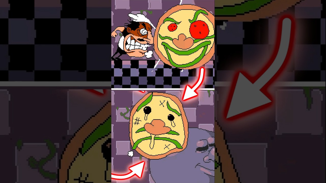 Pizza Tower, but I Can Parry Pizzaface! [Pizza Tower mods Shorts]