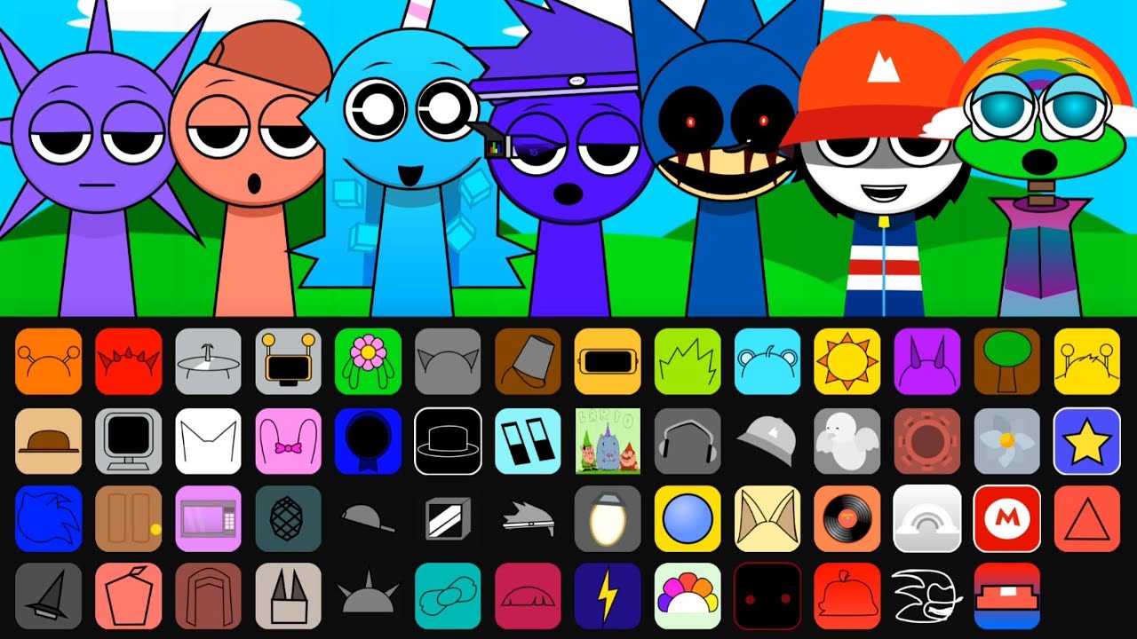 Incredibox Sprunki Ultimate Deluxe (NEW MOD) All Characters