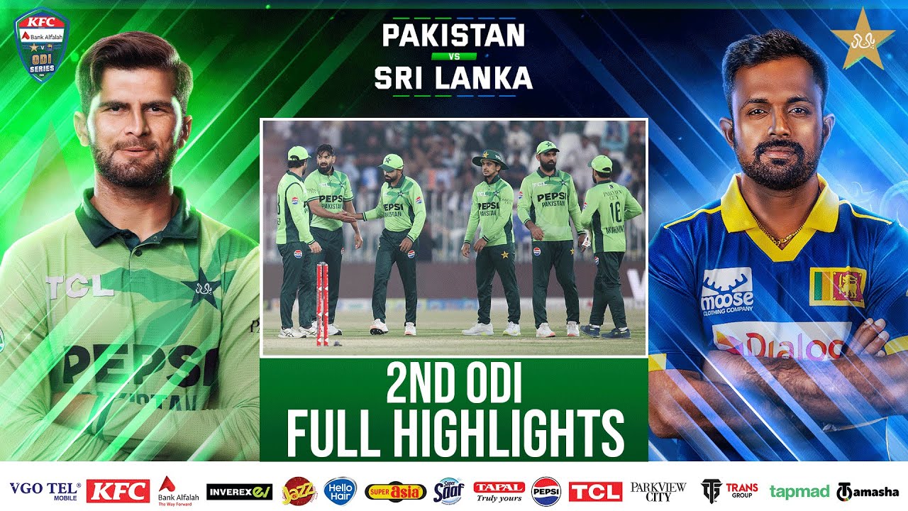Full Highlights | Pakistan vs Sri Lanka ODI series 2025 | 2nd ODI | PCB | M2S1U