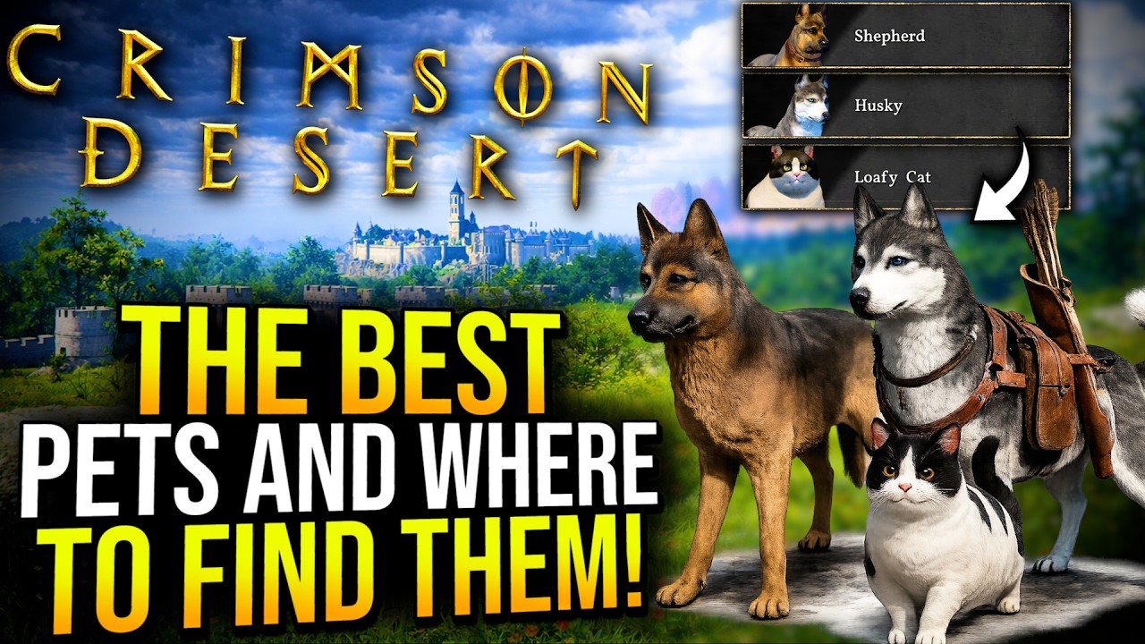 Багровая пустыня &mdash; лучшие домашние животные и где их найти!
