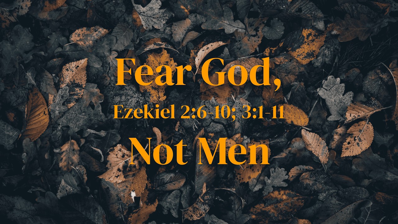 When No One Wants to Listen | How to Handle Rejection as a Christian | Ezekiel 2:6-10; 3:1-11