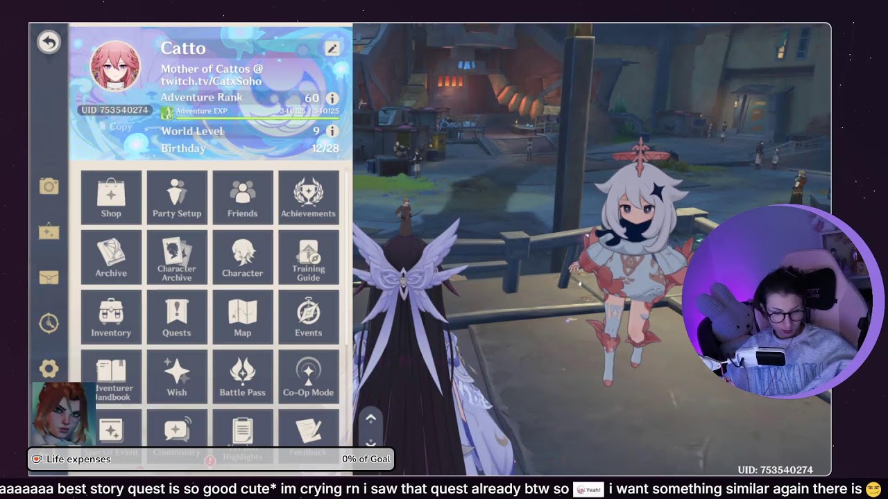 Genshin time cause I forgot to update Star Rail | chat over on Twitch!