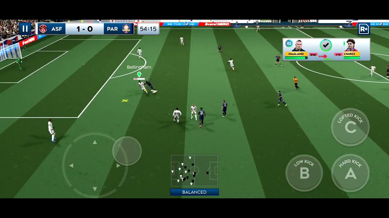 DLS26- ASF vs PSG Match Highlight 