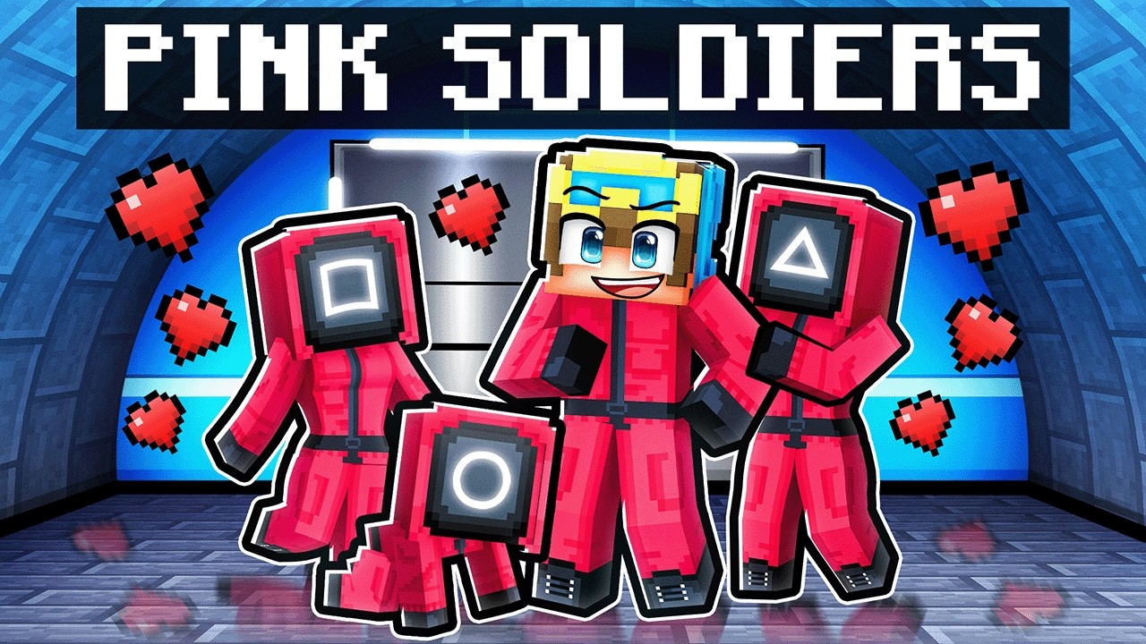Adopted By PINK SOLDIERS in Minecraft!