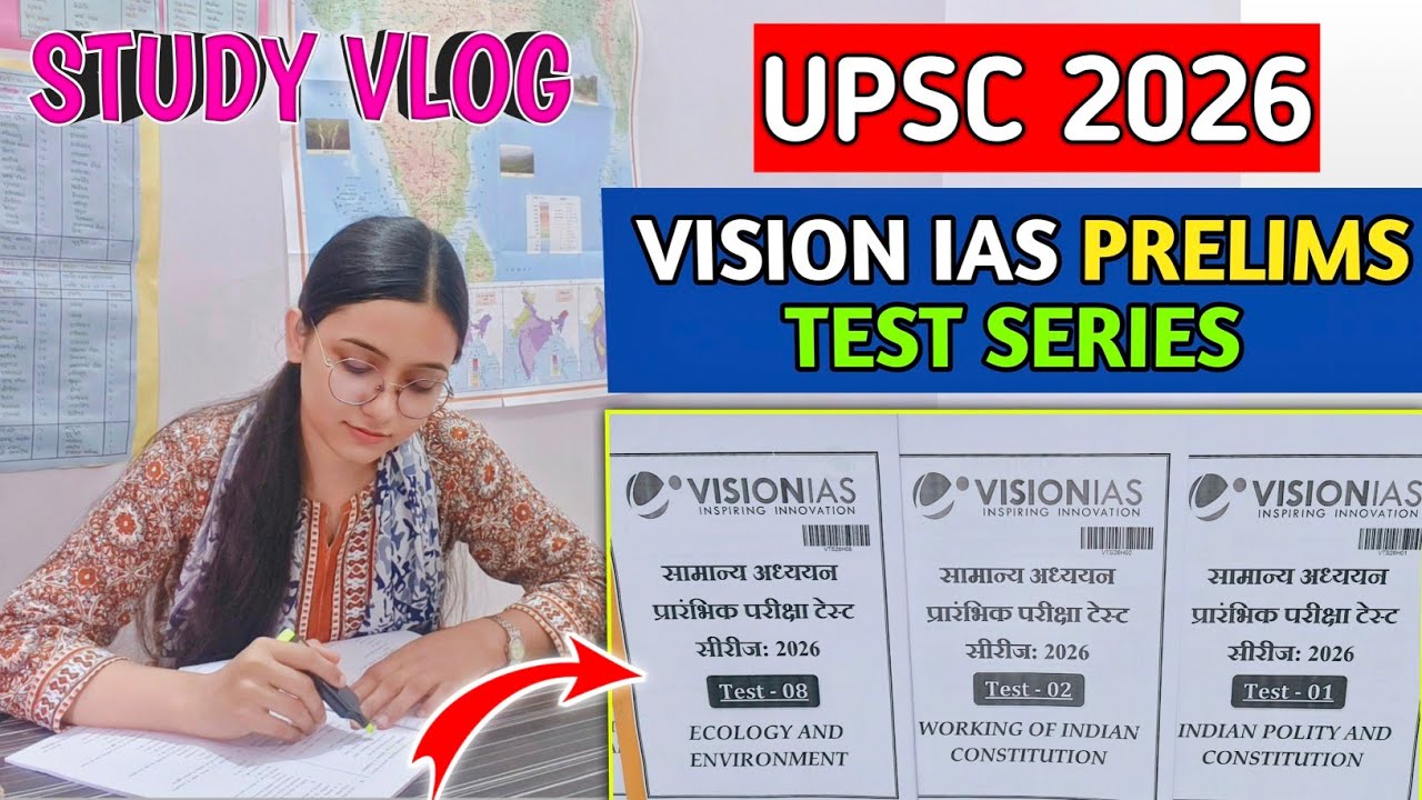 Vision IAS Test Series 📑 | Best UPSC Test Series for Prelims 2026 🔥#upsc2026 #visionias