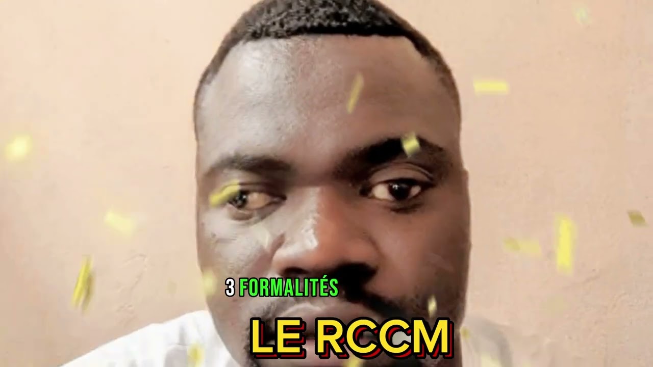LE RCCM (Registre du Commerce de Cr&eacute;dit Mobilier)