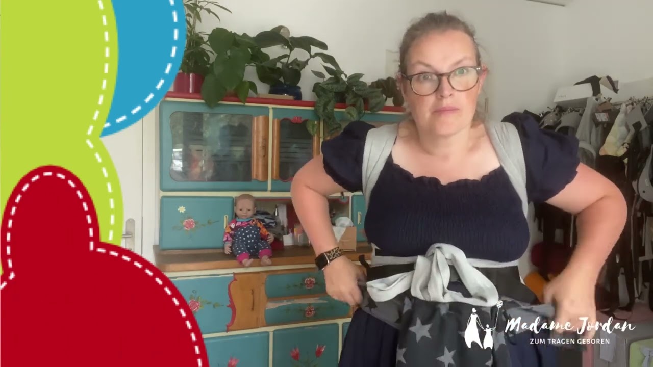 Zwillingstrage Mei Tai Halfbuckle – Zwillinge vorne und auf dem Rücken tragen