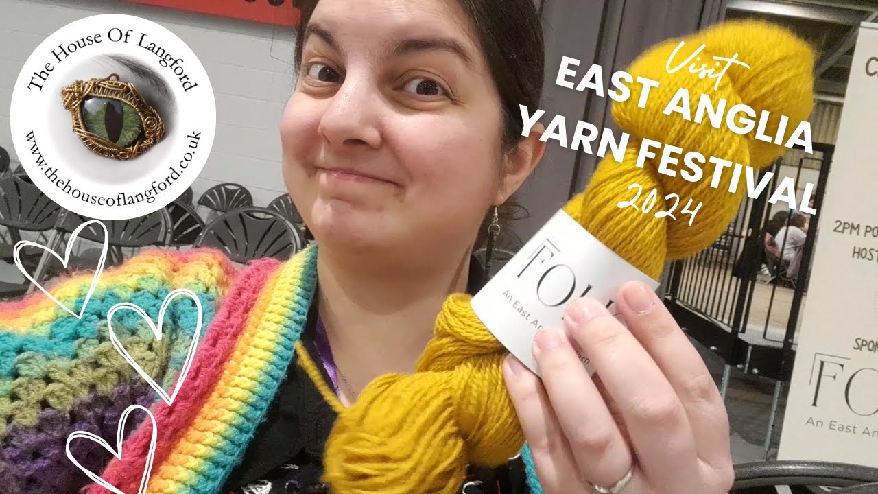 East Anglia Yarn Festival 2024 Vlog Year 3