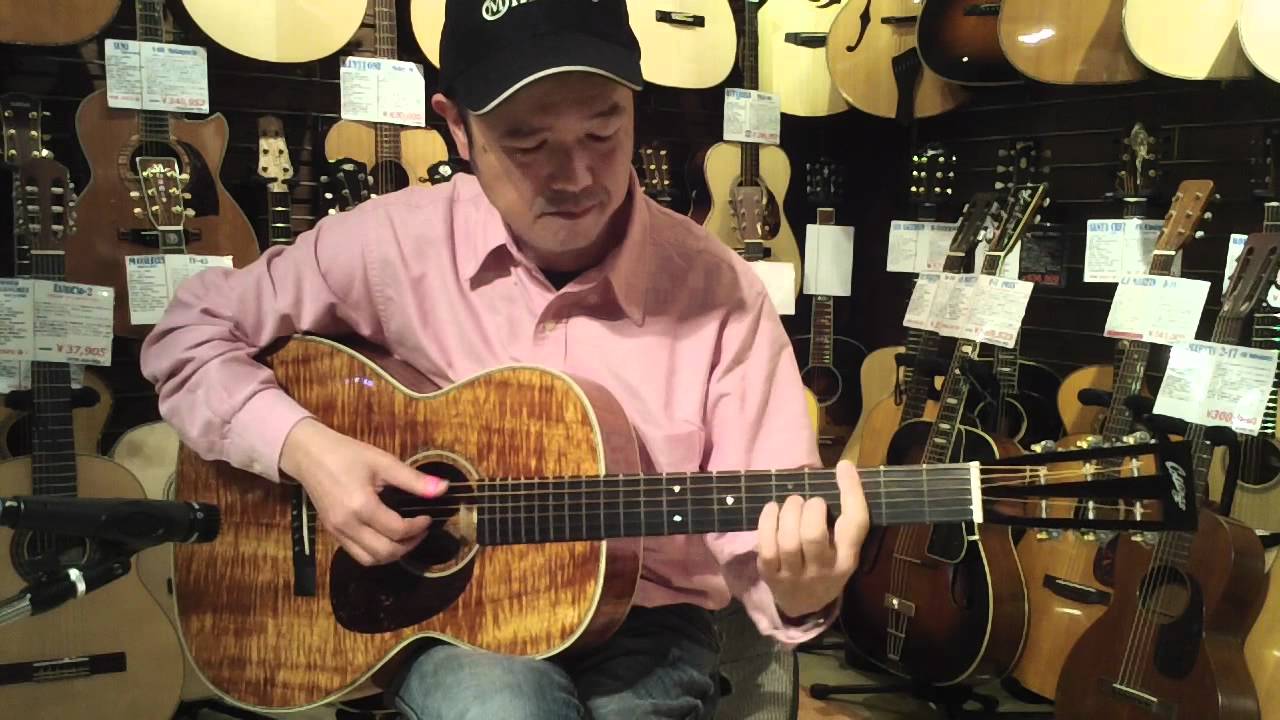Collings 000-2H Koa  Demo by 古川忠義 - コリングスギター