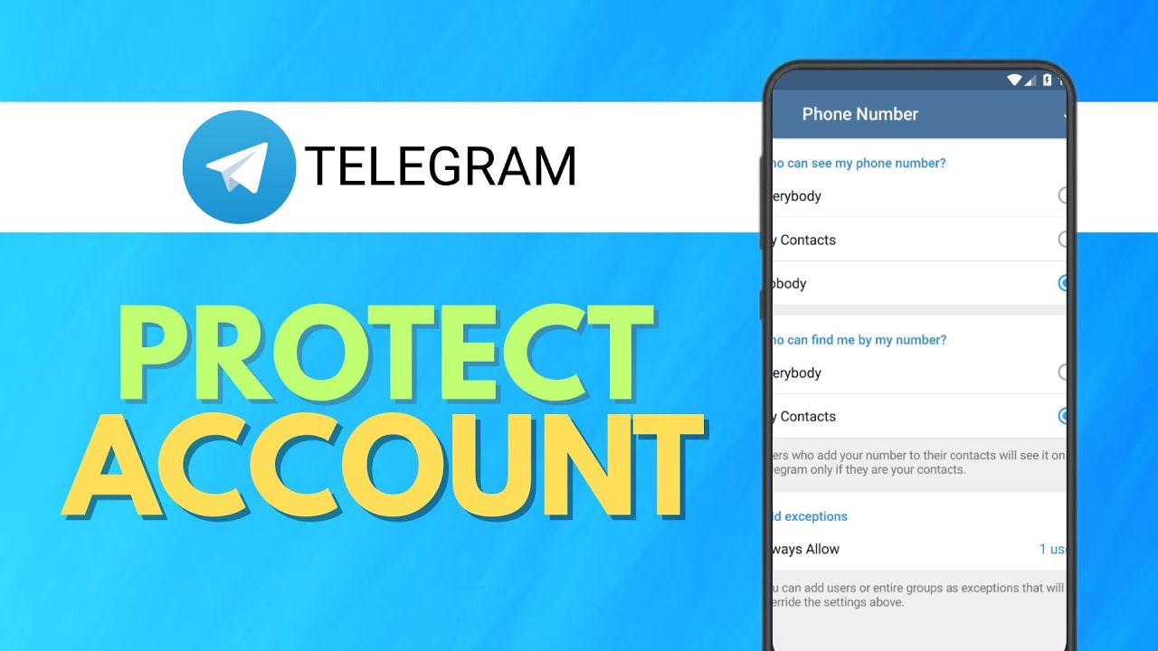 HOW TO PROTECT YOUR TELEGRAM ACCOUNT FROM HACKING