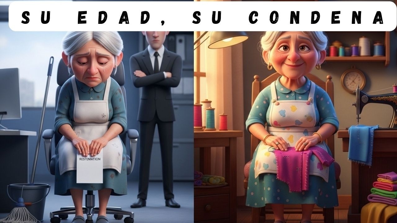 40 Años lavando pisos y la despidieron por ser 