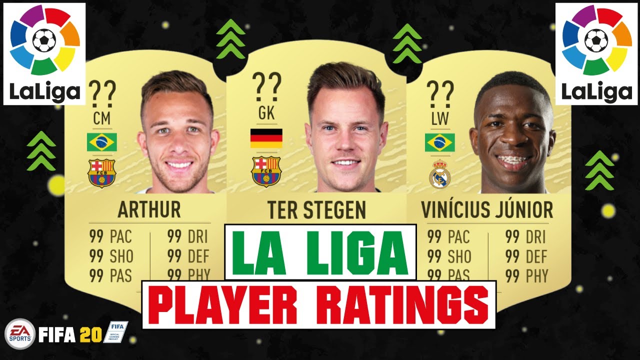 FIFA 20 | LA LIGA RATINGS BIGGEST UPGRADES 😳🔥| FT. TER STEGEN, ARTHUR, VINICIUS JUNIOR... etc