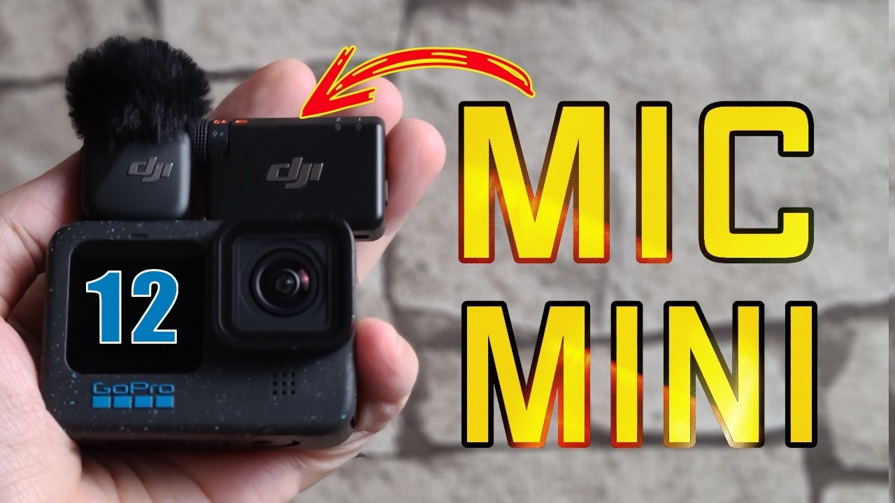 DJI MIC MINI и GoPro 12 все ли так хорошо?