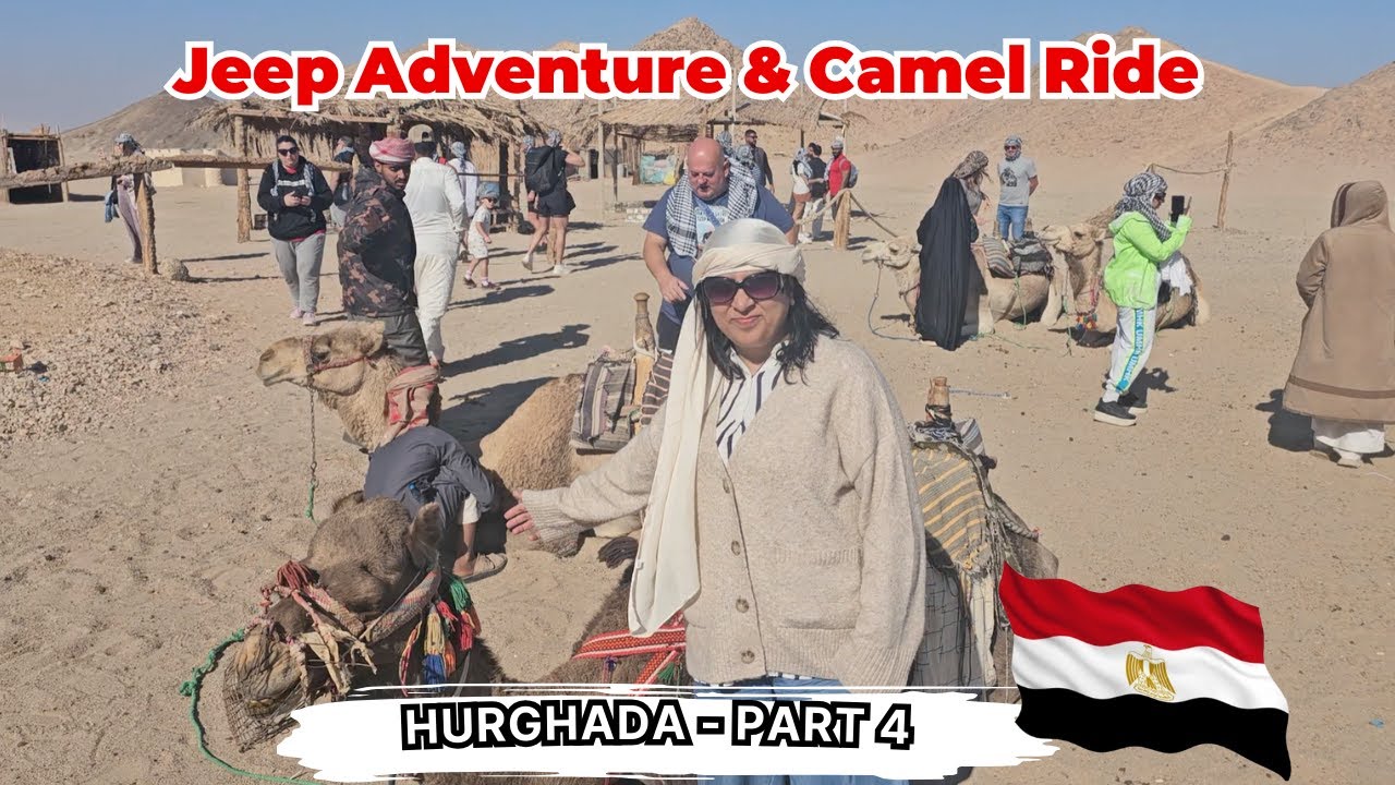 Epic Hurghada Safari Camel Ride and Jeep Tour