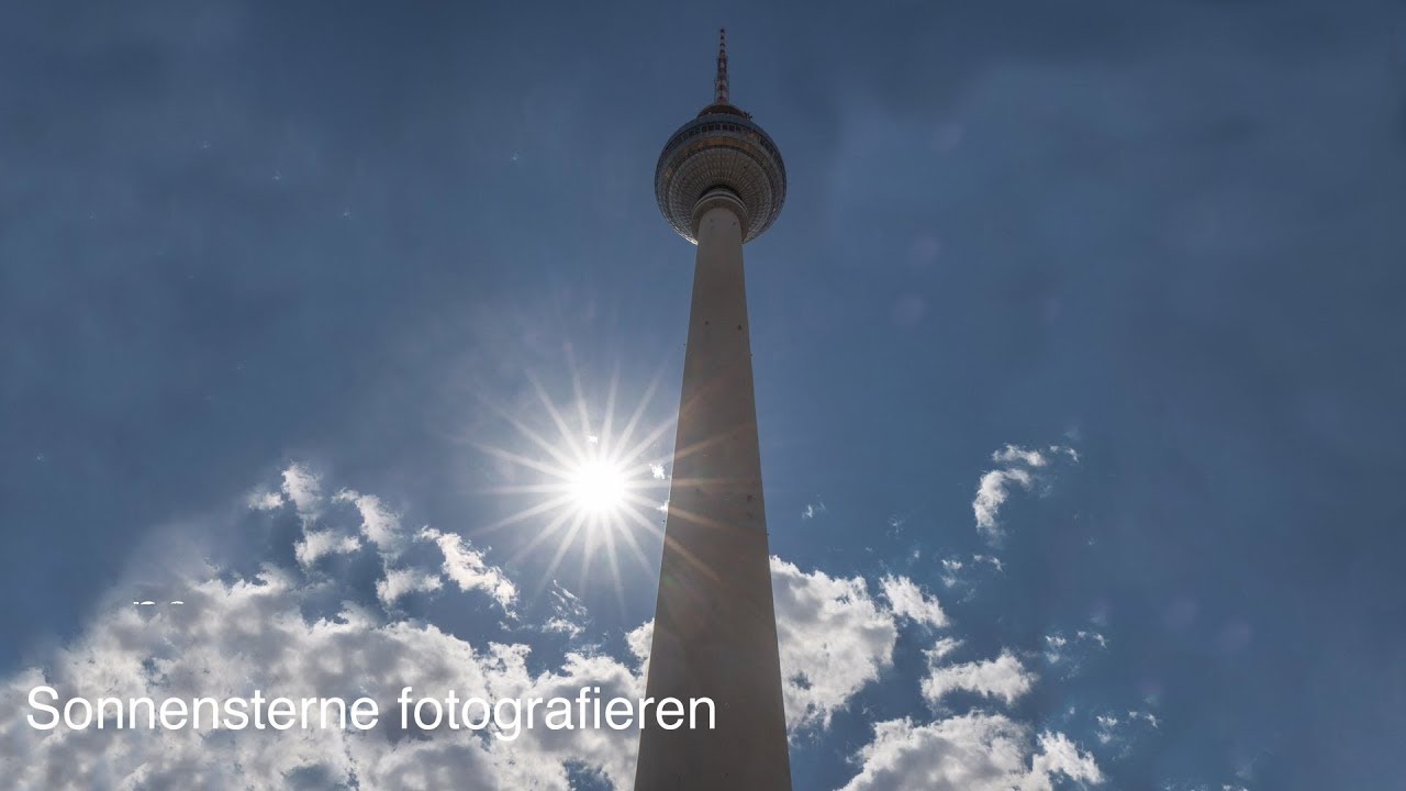 Sonnensterne fotografieren