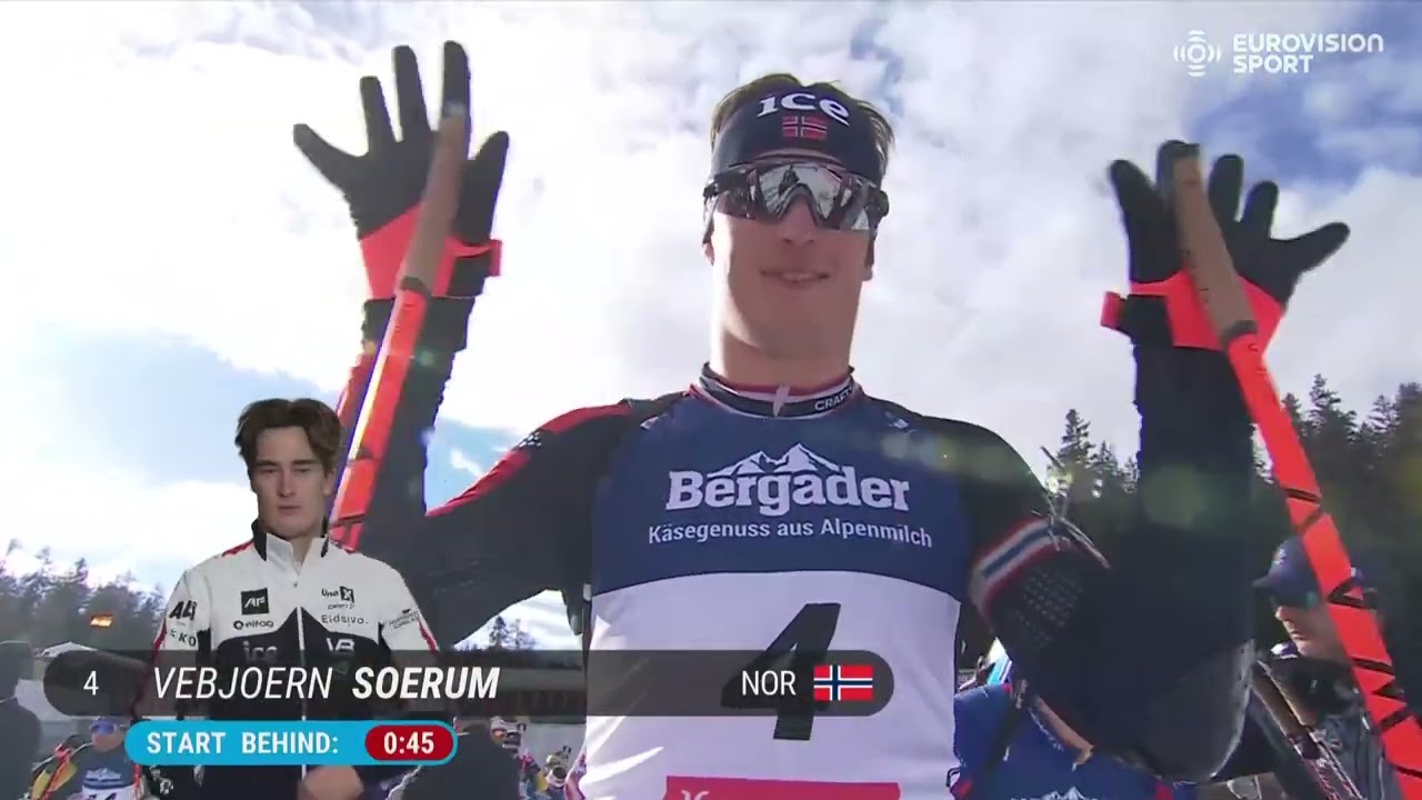 Biathlon World Championship 2025, Race 5, Pursuit Men, Lenzerheide, Switzerland