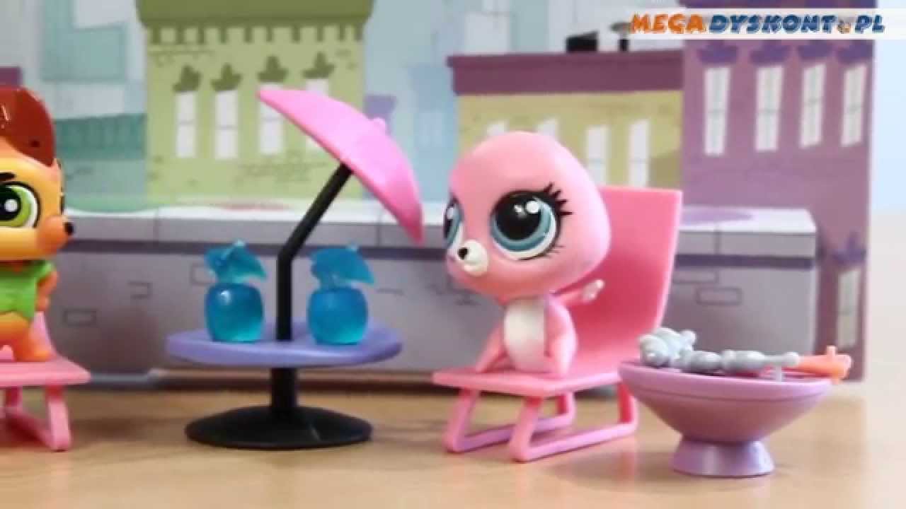 Roof With a View Themed Pack / Przyjęcie na Dachu - Littlest Pet Shop - Hasbro - www.MegaDyskont.pl