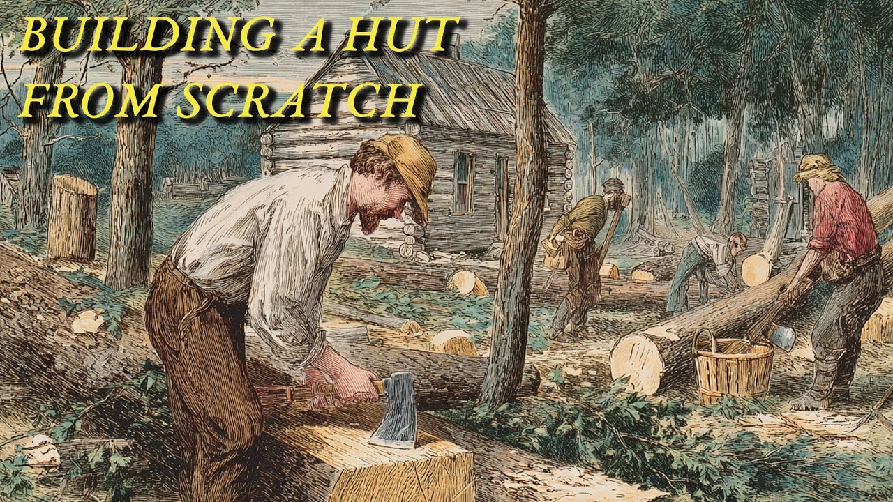 No Nails, No Power Tools: How Settlers Built Log Cabins from Scratch