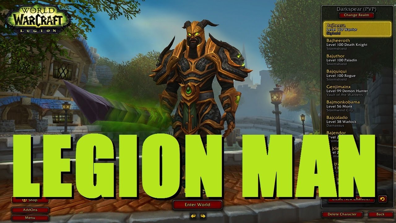 Bajheera - LEGION MAN: Heroic Battle for Twin Peaks! - WoW Legion 7.2 Warrior PvP