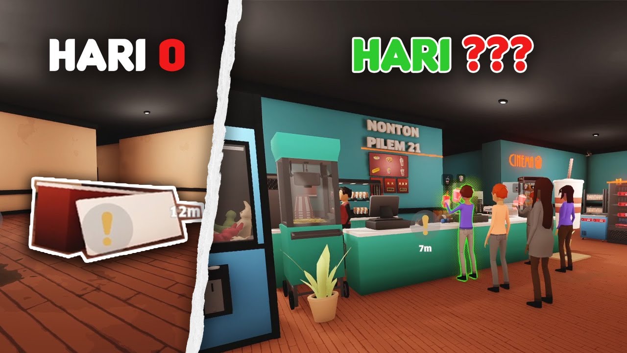 Gue Membangun Bioskop Dengan Budget Rendah Hingga Menjadi BOS di Game Ultimate Theater Simulator