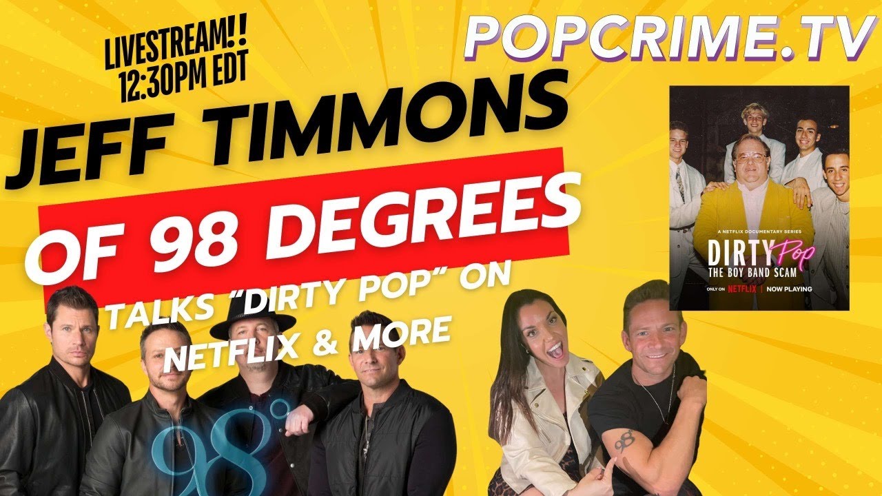 Jeff Timmons Opens Up About the Dark Side of Boy Bands: A Candid Livestream Reflection